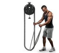 Máquina Entrenadora de Cuerda Infinita, Entrenador de Tirón de Cuerda Colgante para Fuerza de la Parte Superior del Cuerpo, Agarre, Brazos y Espalda, para Gimnasio en Casa, Estudio y Uso Comercial