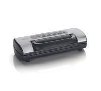 Máquina envasadora de alimentos al vacío LAICA VT3217 - Termoselladora de bolsas eficiente con 100 ciclos automáticos consecutivos y tres ajustes de envasado.