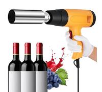 Máquina Envolvedora De Botellas De Vino, Máquina Selladora Retráctil De 50 Mm, Pistola Retráctil Térmica, Temperatura 50-550 °c, 9 Ajustes De Temperatura, Selladora De Tapones De Botellas