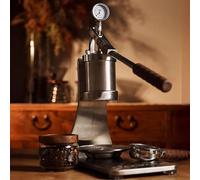 Máquina espresso de palanca manual, presión ajustable de 1 bar a 16 bar con bandeja de agua extraíble, perfecta para uso doméstico y de oficina