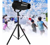 Máquina Espuma Profesional Escenarios, Cañón De Espuma, Máquina De Burbujas Para Efectos Escénicos, Máquina De Efectos De Espuma A Chorro, Para Festivales De Música, Fiestas Al Aire Libre(Black)