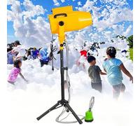 Máquina Espuma Profesional Escenarios, Cañón De Espuma, Máquina De Burbujas Para Efectos Escénicos, Máquina De Efectos De Espuma A Chorro, Para Festivales De Música, Fiestas Al Aire Libre(Yellow)