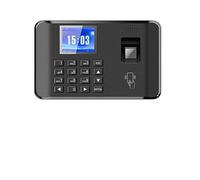 Máquina Estampadora, Máquina biométrica inteligente con contraseña for registrar la asistencia, reloj de tiempo, grabadora de registro de empleado, pantalla LCD de 2,4 pulgadas(No U disk)