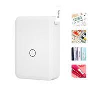 Máquina etiquetadora D110 Mini impresora térmica de bolsillo todo en uno BT Connect Prince Tag DIY Date Journal Study Sticker Labeling Machine Compatible con iOS Android Microsoft para minoristas