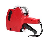 Máquina Etiquetadora Manual Pistola Etiquetadora de Precios de 8 Dígitos con Cartucho Herramienta Portátil de Marcado de Precios Máquina Etiquetadora de Precios Herramienta de