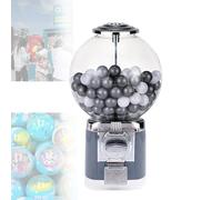 Máquina expendedora clásica de chicle para dispensar dulces a granel, perfecta para fiestas, eventos y espacios minoristas