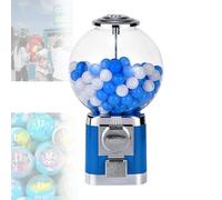 Máquina expendedora clásica de chicle para dispensar dulces a granel, perfecta para fiestas, eventos y espacios minoristas