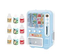 Máquina expendedora de bebidas en miniatura realista para casas de muñecas, muebles y juegos de simulación, casas de muñecas, máquinas expendedoras de bebidas, decoración de máquinas expendedoras en