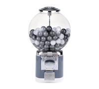 Máquina expendedora de bolas a granel, dulces que funcionan con monedas, dispensador de juguetes, mini máquina de cápsulas Gashapon, trae 100 bolas giratorias para chicles, bolas, premios(V)