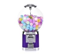 Máquina expendedora de bolas a granel, dulces que funcionan con monedas, dispensador de juguetes, mini máquina de cápsulas Gashapon, trae 100 bolas giratorias para chicles, bolas, premios(Q)