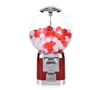 Máquina expendedora de bolas a granel, dulces que funcionan con monedas, dispensador de juguetes, mini máquina de cápsulas Gashapon, trae 100 bolas giratorias para chicles, bolas, premios(M)