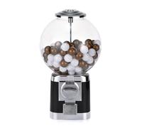 Máquina expendedora de bolas a granel, dulces que funcionan con monedas, dispensador de juguetes, mini máquina de cápsulas Gashapon, trae 100 bolas giratorias para chicles, bolas, premios(T)