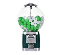 Máquina Expendedora de Bolas con Moneda Mini Dispensador de Cápsulas Gashapon con 100 Bolas para Chicles Dulces Premios Juguetes Uso Hogar Negocio(G)