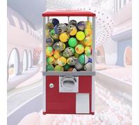 Máquina expendedora de caramelos que funciona con monedas, capacidad para 800-1000 monedas, 200 bolas de chicle de 4,3 cm o 150 bolas de chicle de 4,8 cm, pequeña máquina expendedora para niños,