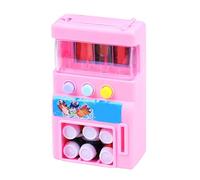 Máquina expendedora, juguetes educativos para niños con ranura para monedas en funcionamiento, educación temprana, juego de rol, compras, juguete de actividad, dispensador de bebidas en miniatura
