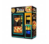 Máquina expendedora rápida de pizza: autoservicio, máquina expendedora de pizza para todo tipo de clima, selección de múltiples ingredientes, código QR, efectivo, pago con tarjeta bancaria