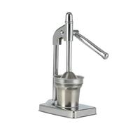 Máquina exprimidora de frutas Manual multifuncional de acero inoxidable, pequeña, for uso doméstico y comercial, fácil de operar y limpiar(B)