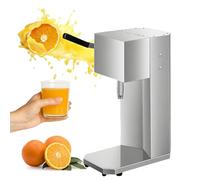 Máquina Exprimidora de Prensa Manual, Exprimidor de Limón Comercial y Triturador de Naranja, Taza No Requerida, Exprimido Fresco y Servido Inmediatamente