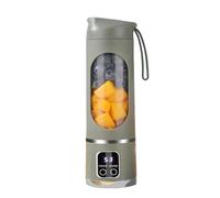 Máquina exprimidora, prensa eléctrica multifunción portátil para cítricos, mezclador de frutas de carga USB, taza de jugo personal para batidos y jugos