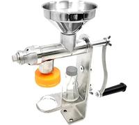 Máquina extractora de aceite, prensa manual de acero inoxidable para extracción doméstica de nueces, semillas, aceitunas y aceites esenciales