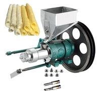 Máquina extrusora de alimentos inflados para palomitas de maíz y aperitivos, diseño multifuncional con 7 moldes para comida callejera y producción de hojaldres de maíz