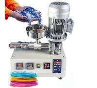 Máquina Extrusora Y Recicladora Filamento Impresoras 3d: Velocidad Ajustable 300-650 Mm/Min, Extrusora Pellets Plástico Sobremesa Con Control Temperatura 0-350 °C Para Filamento 1,75 Mm/3 Mm