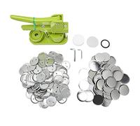 Máquina fabricante de botones, fácil operación durable plástico 58mm multifunción botón broche de baño para hacer regalos