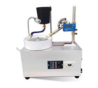 Máquina facetadora de gemas con pantalla digital, velocidad ajustable de 2800 rpm para procesamiento de joyas y piedras preciosas, equipada con brazo robótico, potencia de 180 W