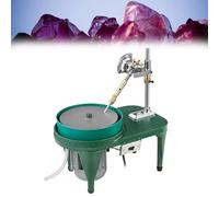 Máquina facetadora de gemas de 180 W, ideal para hacer joyas y pulir piedras, pulidora de ángulo de joyería de velocidad giratoria para jade, ámbar, oro, herramienta de tallado artesanal