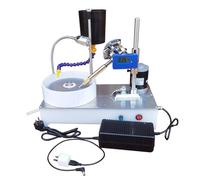 Máquina facetadora y pulidora de gemas con disco de 6 pulgadas, 2800 RPM, para procesamiento de joyas