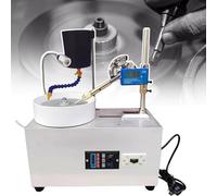 Máquina facetar gemas 180 W,pulidora jade con pantalla digital, manipulador mecánico preciso y escala gemas,cristal piedra jade, velocidad rotación ajustable 0 a 2800 rpm