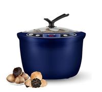 Máquina fermentadora eléctrica, olla multifuncional con panel de control inteligente y estante de acero inoxidable para uso doméstico