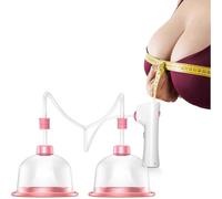MáQuina FíSica De Aumento De Senos, Masajeador De Pecho EléCtrico, Aumento De Senos, Aumento De Senos Femeninos, Carga USB, para Regalos De Mujeres L(13.5cm)