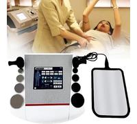Máquina Fisioterapia Tecar 448 Khz Rehabilitación Corporal Portátil Diatermia Fisioterapia Transferencia Energía Capacitiva Y Resistiva,Máquina Calentamiento Profundo Con 8 Cabezales Masaje