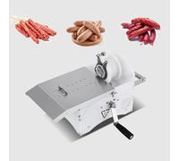 MáQuina Flejadora De Salchichas Manual Y Atadora Acero Inoxidable 304, Para 0-42 Mm, Regulable En Longitud 0-18 Cm, Uso El Hogar Profesional Para Atar(Upgraded Model)