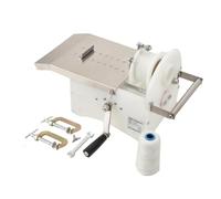 MáQuina Flejadora De Salchichas Manual Y Atadora, Para Atar Acero Inoxidable, TamañO Ajustable 0-42 Mm 0-18 Cm, Para Uso Comercial En El Hogar(Upgraded Model)