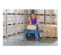 Máquina flejadora para cinta de PP semiautomática