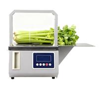 Máquina Flejadora Verduras Supermercados, Flejadora de verduras, Embalaje <1.5s, Ancho Cinta 12mm, Para Atar Alimentos/Verduras Frescas,Detección Precisa & Alta Eficiencia
