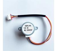 Máquina for colgar aire acondicionado 24BYJ48 MP24GA9 DC 12 V, placa guía de aire interior y exterior, modelo universal, motor dual de aire, 1 unidad(30BYJ46)