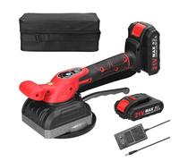 Máquina for embaldosar azulejos de 21V, herramienta vibratoria for colocar baldosas de suelo y pared, herramientas de utilidad for decoración del hogar con ventosa agrandada(2pcs battery)