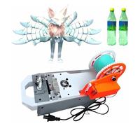 Máquina for fabricar filamentos de escritorio 3D: recicle botellas de plástico en filamentos de impresora 3D de alta calidad for fabricantes de bricolaje y pequeños estudios(Grey)