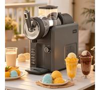 Máquina for granizar de 2000 ml, con autolimpieza de 360°, no necesita hielo, rinde de 8 a 10 tazas, for helado y batidos