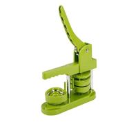 Máquina for hacer botones con forma de corazón, kit de prensa for hacer botones con imán de corazón (100 piezas) para casillero de oficina(With 100 magnet badges)