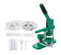 Máquina For Hacer Botones Con Insignia, Juego De Insignias DIY 37mm Y 44mm, Kit Perforadora 100 Piezas, Cortador Círculos Insignias Fáciles Rápidas éxito(25mm set)