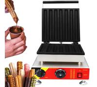 Máquina for hacer churros eléctrica comercial 7 churros gofrera española for panaderías bares restaurantes 1500 W(110V)