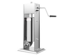 Máquina for hacer churros vertical, manual, de acero inoxidable, de 5 l, for hacer donas y churros españoles, con 6 boquillas, for uso doméstico, restaurantes y panaderías.