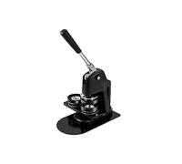 Máquina for hacer insignias de 25 + 58 MM/32 + MM, Pin botón DIY con 500 Uds., Kit prensa piezas gratis, herramienta fabricación botones circular Funcionamiento Estable(32 and 58mm 500Pcs)