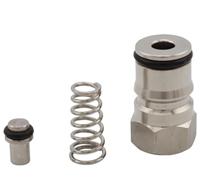 Máquina for hacer refrescos casera - Columna de bola de acero inoxidable 304 con núcleo de válvula for hacer refrescos y accesorios de elaboración casera, 1 pieza(9 16-g)