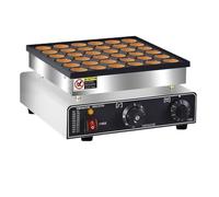 Máquina For Hacer Waffles Eléctrica De 36 Agujeros, Antiadherente, Mini For Panqueques Holandeses, For, Poffertjes, Parrilla For Muffins JäMn VäRme Snabb UppväRmning