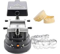 Máquina formadora de vacío dental, máquina laminadora de retención de ortodoncia de calentamiento rápido con absorción mejorada, kit de moldeo al vacío para clínicas